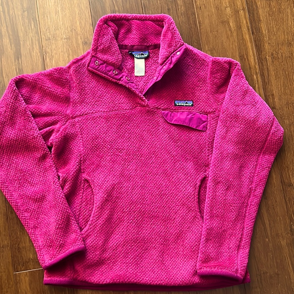 Patagonia hot pink Fuchsia Sweater